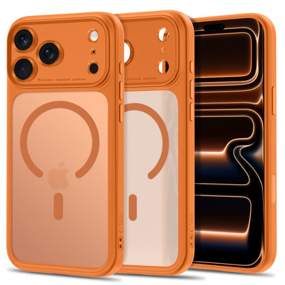 Tech-Protect MagPeak MagSafe CC Case for iPhone 18 Pro Max / 17 Pro Max - Matte Orange_0