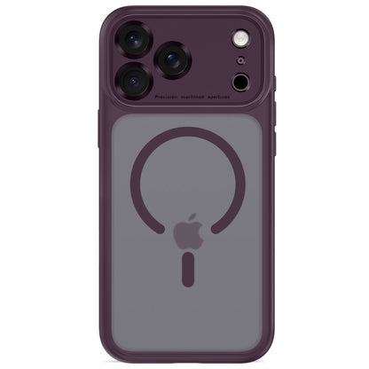 Tech-Protect MagPeak MagSafe CC Case for iPhone 18 Pro Max / 17 Pro Max - Dark Cherry Matte_2