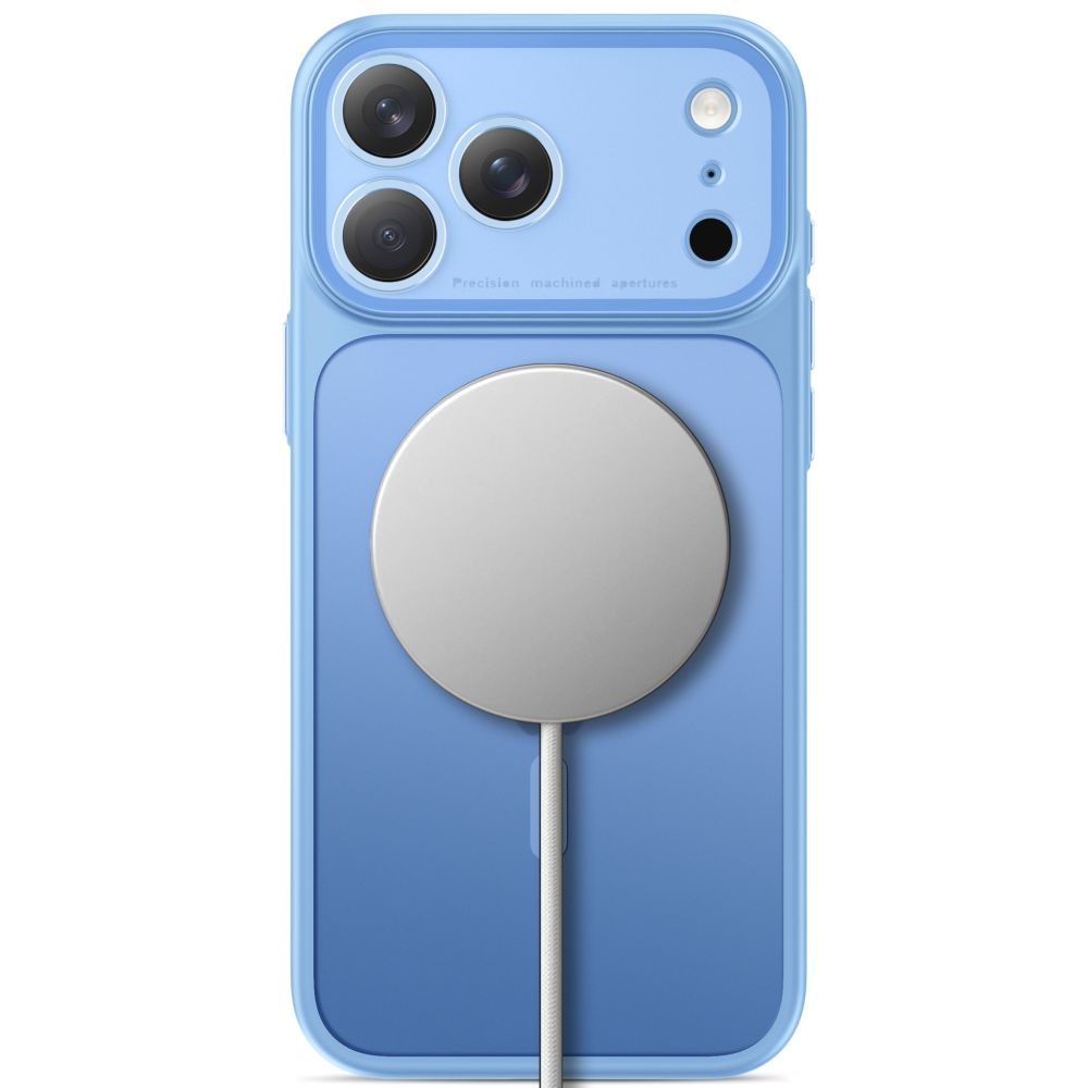 Tech-Protect MagPrime MagSafe CC Case for iPhone 18 Pro Max / 17 Pro Max - Light Blue Matte_3