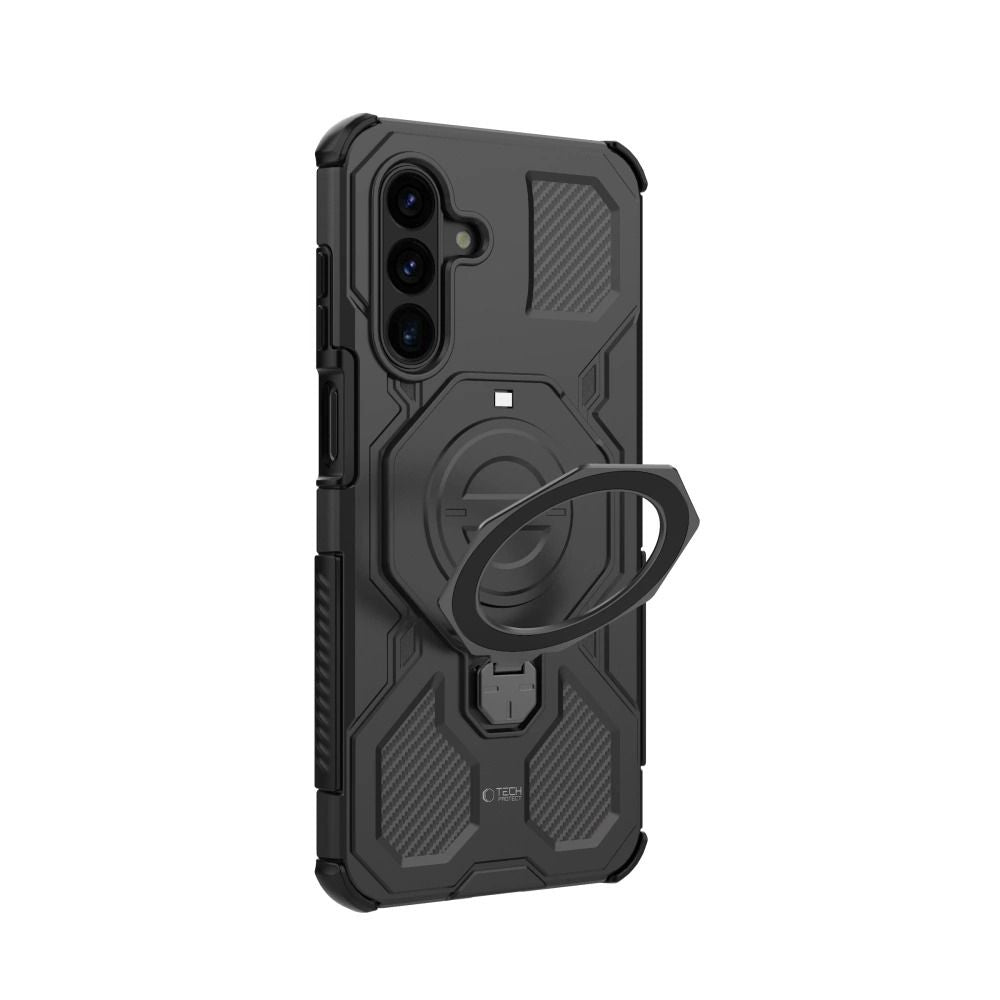 Tech-Protect TacticStand MagSafe Case for Samsung Galaxy A17 / A18 4G / 5G - Matte Black_3