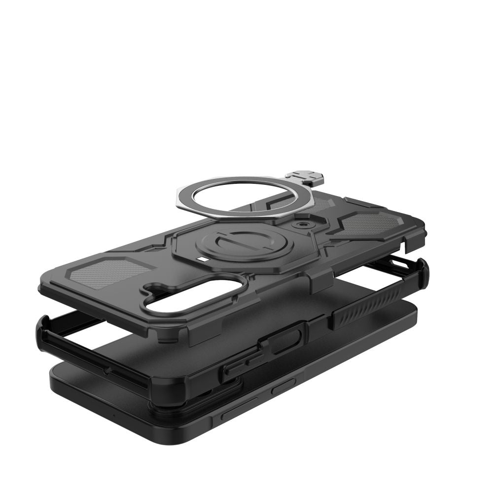 Tech-Protect TacticStand MagSafe Case for Samsung Galaxy A17 / A18 4G / 5G - Matte Black_4