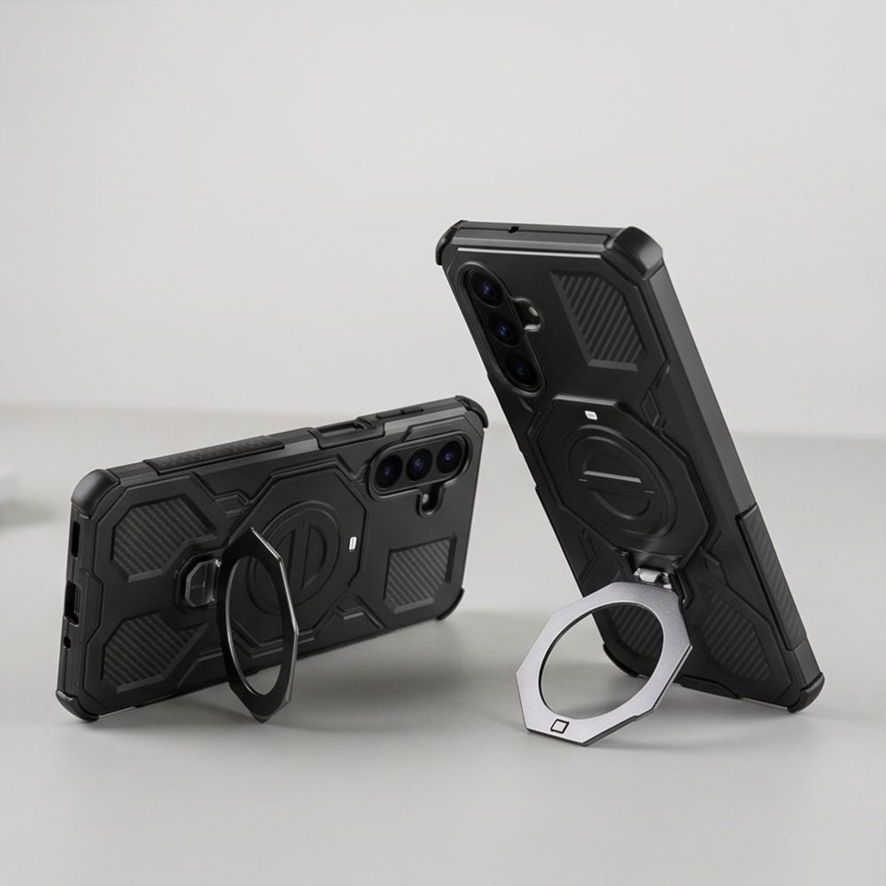 Tech-Protect TacticStand MagSafe Case for Samsung Galaxy A17 / A18 4G / 5G - Matte Black_6