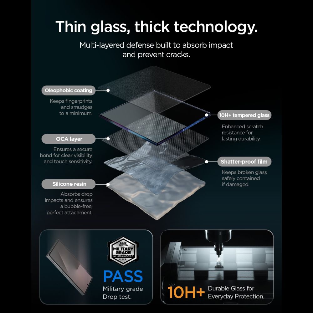 Spigen Glas.tR EZ Fit Pro AC Tempered Glass for Samsung Galaxy S26 FE_5