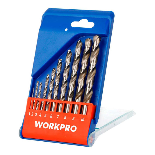 Brocas para metal hss4341 retificadas, Ã¸1,00 - Ã¸10,00 mm, jogo 10 peÃ§as_0
