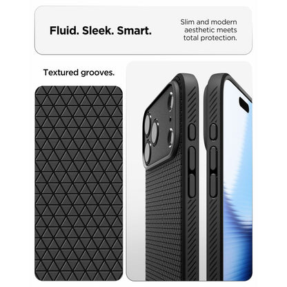 Hard Case Spigen Liquid Air / iPhone 18 Pro / 17 Pro / Preto / ACS12149_5