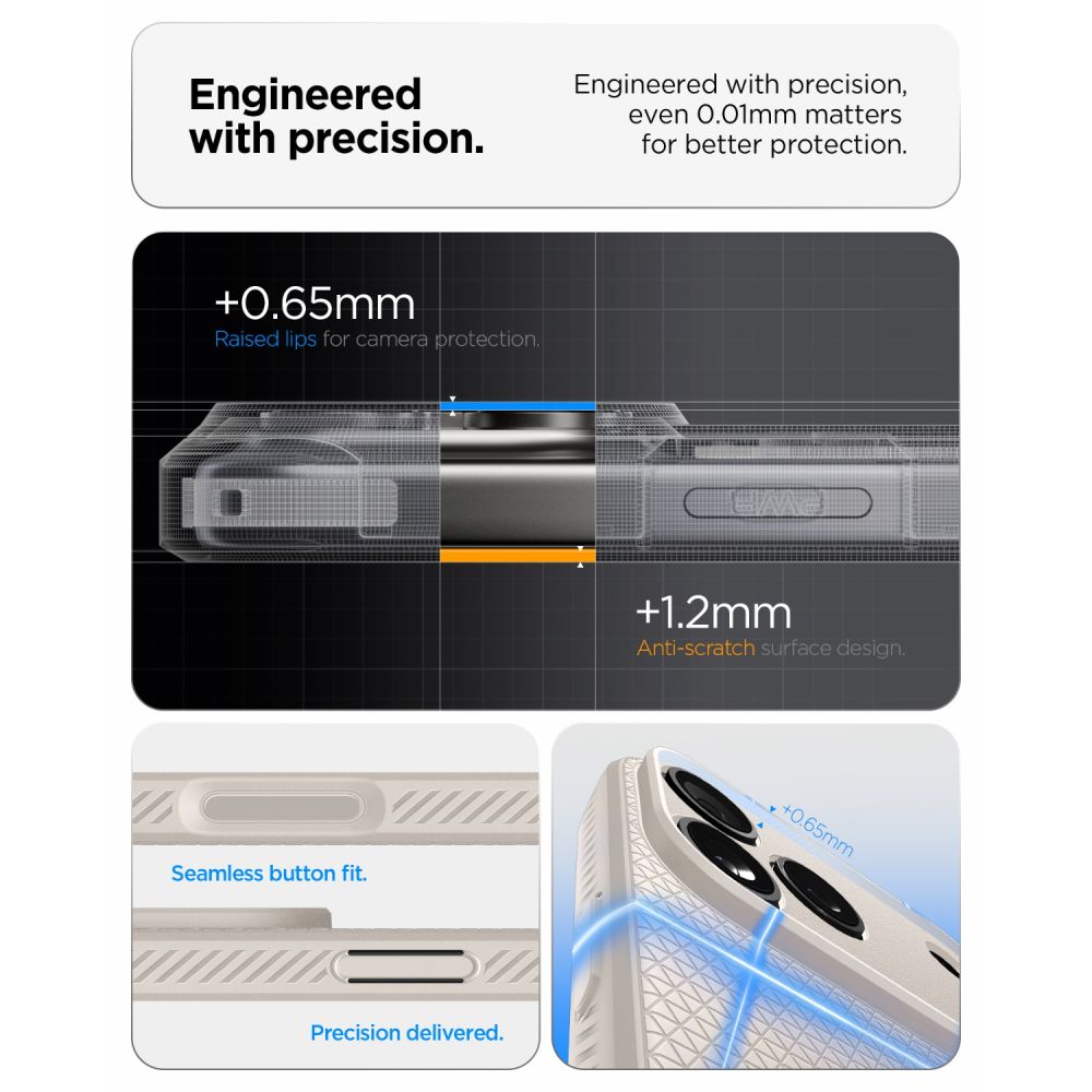 Hard Case Spigen Liquid Air / Natural Titanium / ACS12152_7