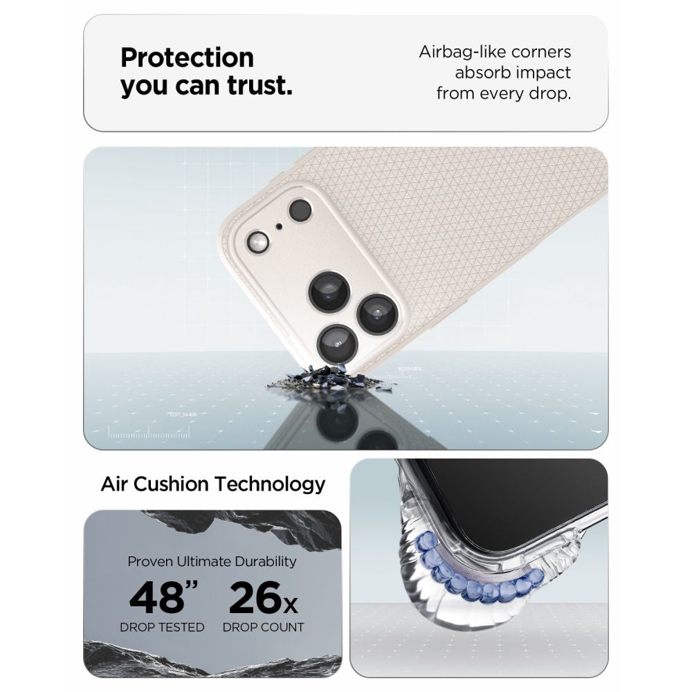 Hard Case Spigen Liquid Air / Natural Titanium / ACS12152_8