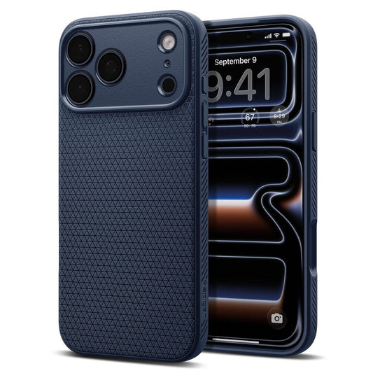 Capa Hard Case Spigen Liquid Air / Azul Marinho / ACS12112_0
