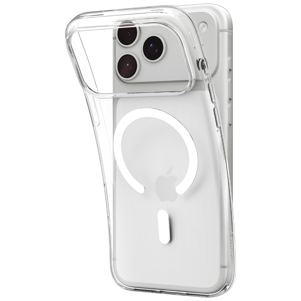Spigen Liquid Crystal MagSafe Case for iPhone 18 Pro / 17 Pro - Clear and White_14
