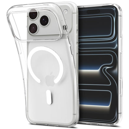 Spigen Liquid Crystal MagSafe Case for iPhone 18 Pro Max / 17 Pro Max - Clear and White_0