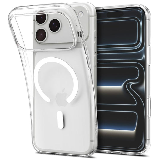 Spigen Liquid Crystal MagSafe Case for iPhone 18 Pro Max / 17 Pro Max - Clear and White_0