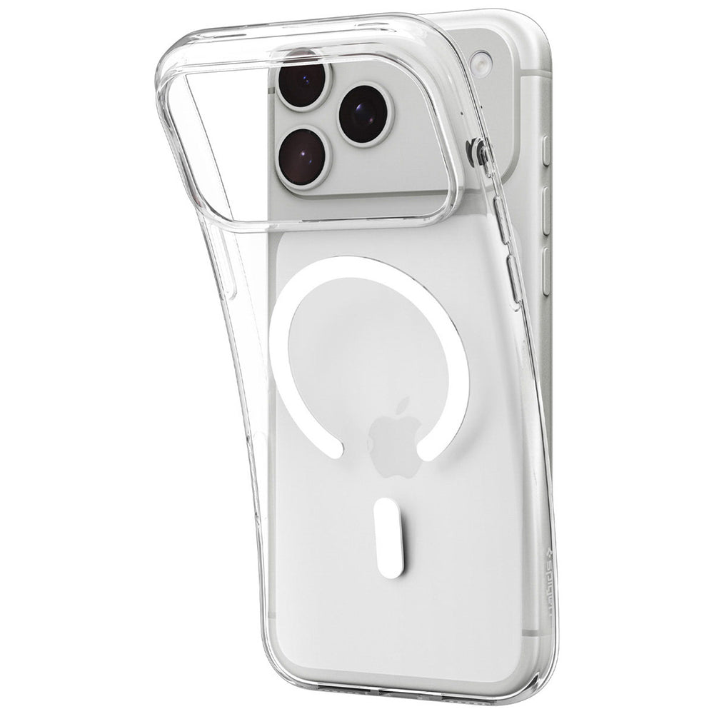 Spigen Liquid Crystal MagSafe Case for iPhone 18 Pro Max / 17 Pro Max - Clear and White_13