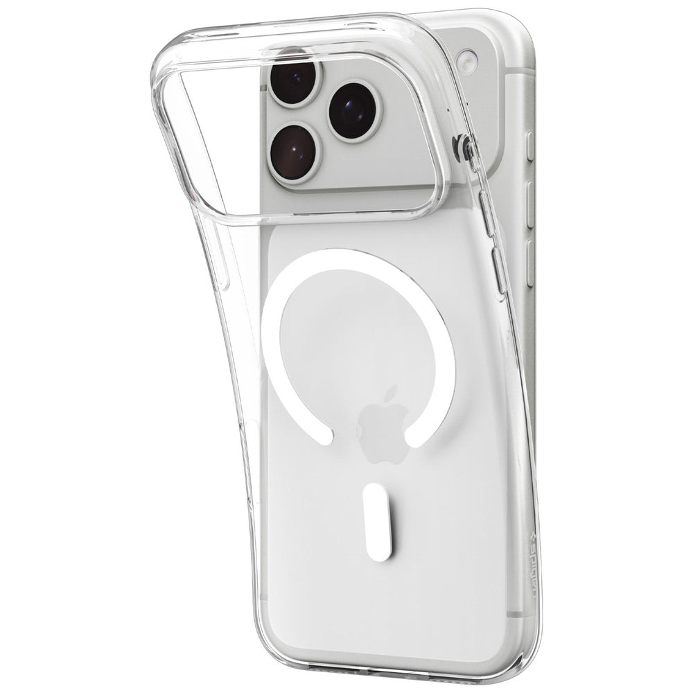 Spigen Liquid Crystal MagSafe Case for iPhone 18 Pro Max / 17 Pro Max - Clear and White_14