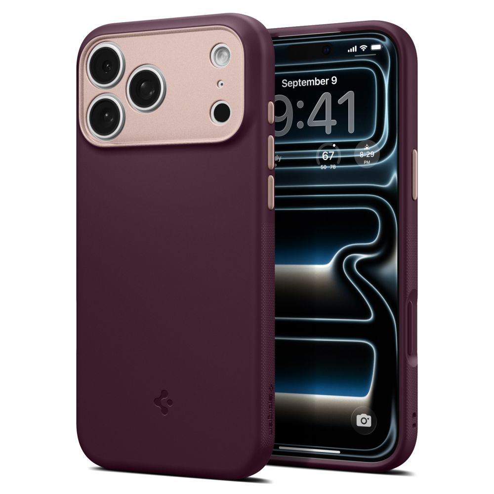 Capa Protetora SPIGEN Nano Pop com MagSafe / Burgundy Bean ACS12179_1