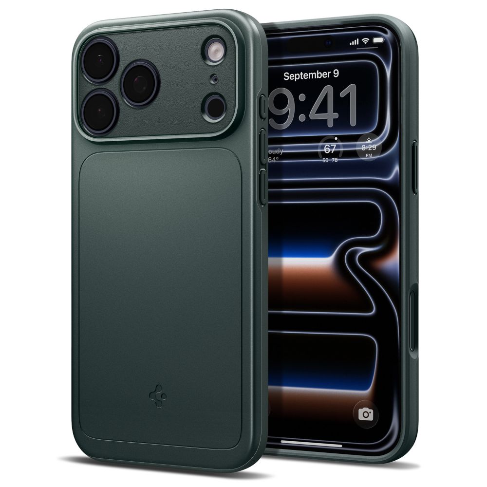 Hard Case Spigen Thin Fit com MagSafe para Apple iPhone 18 Pro / 17 Pro / Abyss Green ACS12145_1