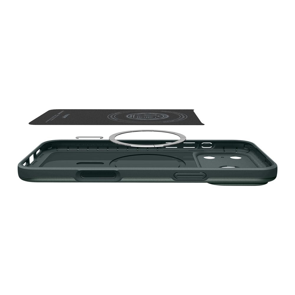 Hard Case Spigen Thin Fit com MagSafe para Apple iPhone 18 Pro / 17 Pro / Abyss Green ACS12145_5