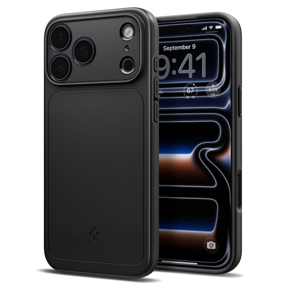 Hard Case Spigen Thin Fit com MagSafe para Apple iPhone 18 Pro Max / 17 Pro Max / Preto ACS12105_1