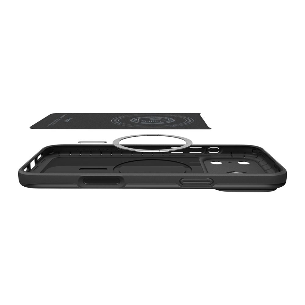 Hard Case Spigen Thin Fit com MagSafe para Apple iPhone 18 Pro Max / 17 Pro Max / Preto ACS12105_5
