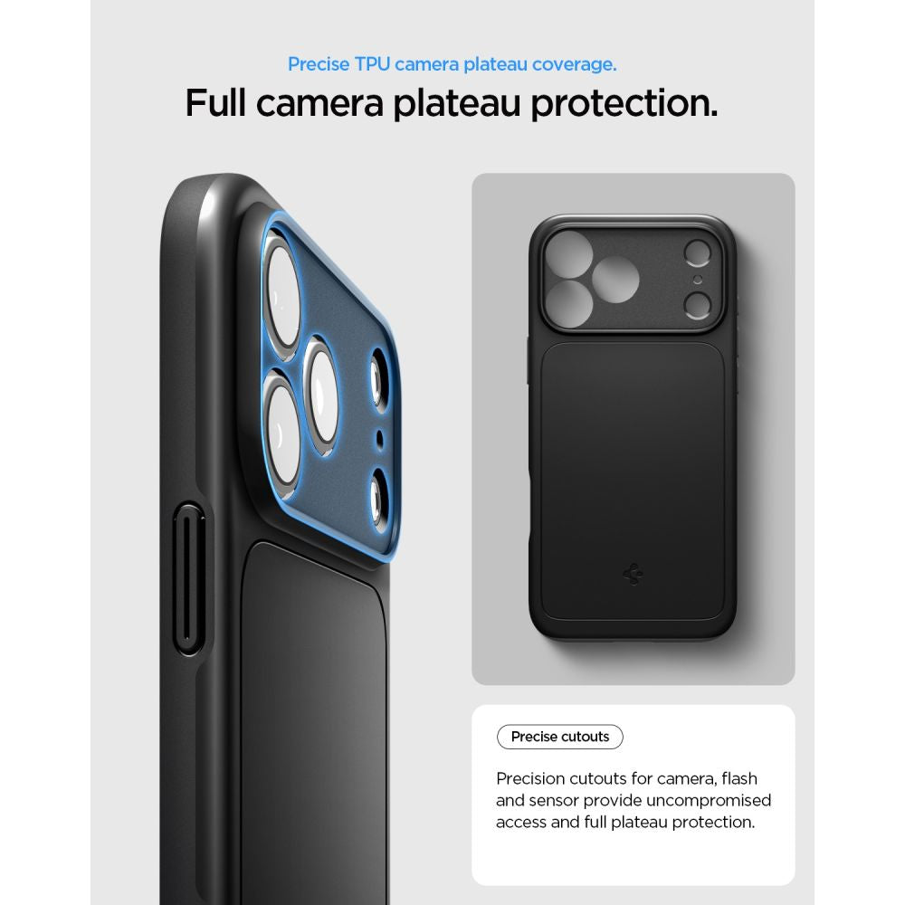 Hard Case Spigen Thin Fit com MagSafe para Apple iPhone 18 Pro Max / 17 Pro Max / Preto ACS12105_8