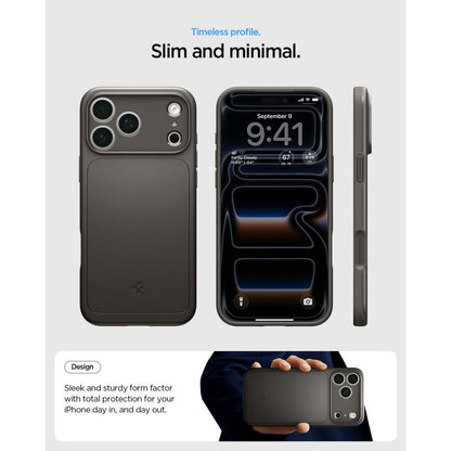 Hard Case Spigen Thin Fit com MagSafe / Gunmetal / ACS12107_7