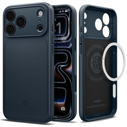 Hard Case Spigen Thin Fit com MagSafe para Apple iPhone 18 Pro Max / 17 Pro Max / Metal Slate ACS12108_0