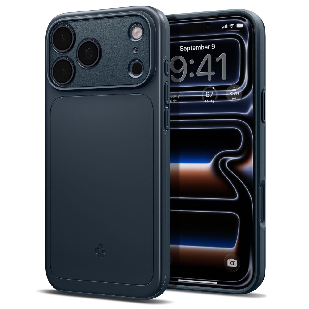 Hard Case Spigen Thin Fit com MagSafe para Apple iPhone 18 Pro Max / 17 Pro Max / Metal Slate ACS12108_1