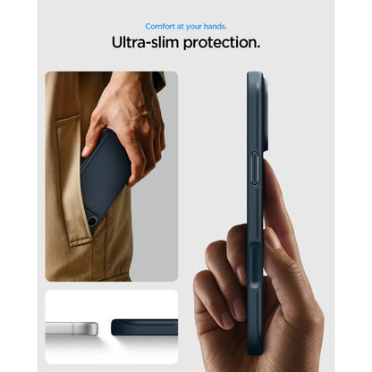 Hard Case Spigen Thin Fit com MagSafe para Apple iPhone 18 Pro Max / 17 Pro Max / Metal Slate ACS12108_6