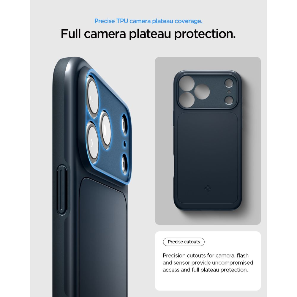 Hard Case Spigen Thin Fit com MagSafe para Apple iPhone 18 Pro Max / 17 Pro Max / Metal Slate ACS12108_8