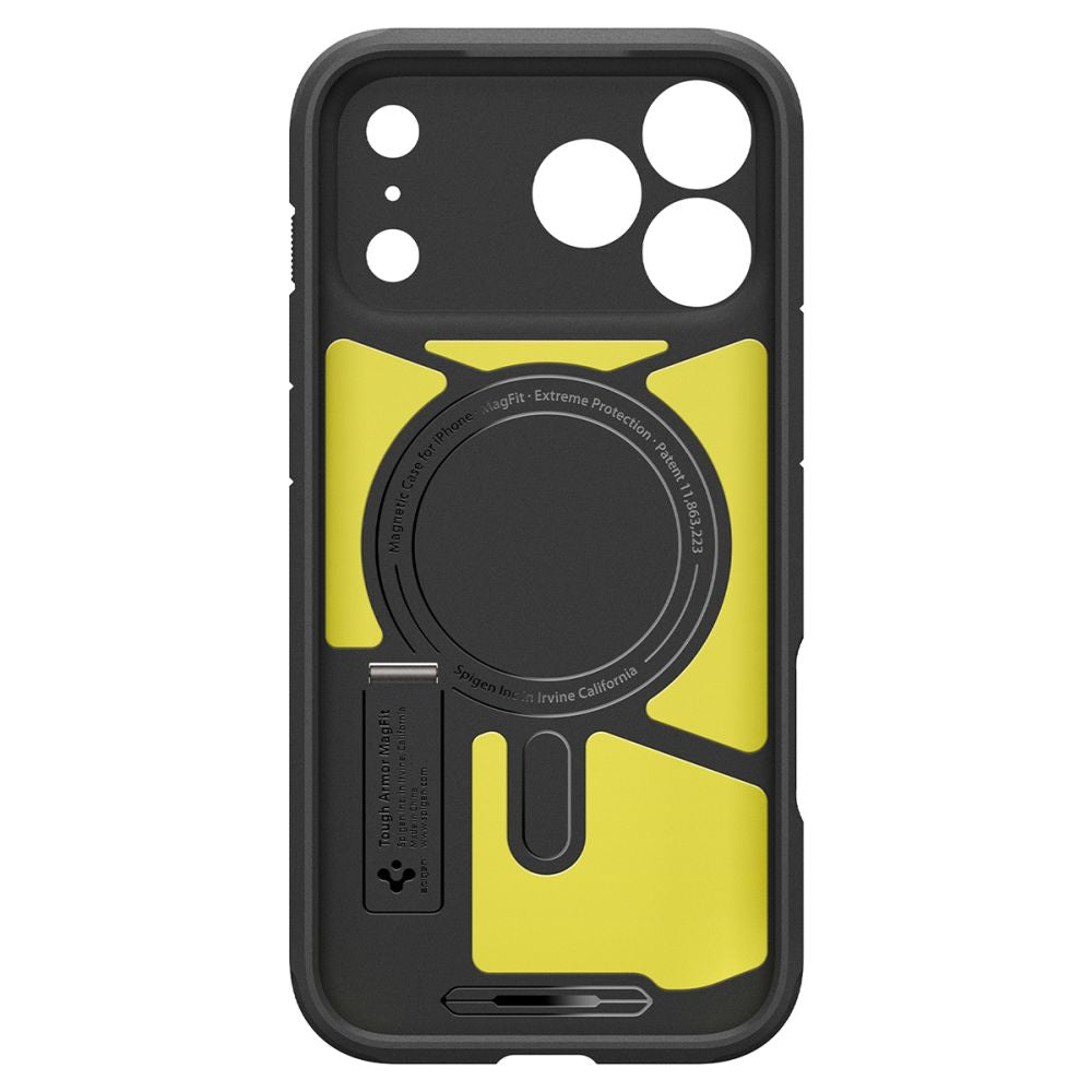 Hard Case Spigen Tough Armor T com MagSafe para Apple iPhone 18 Pro Max / 17 Pro Max / Gunmetal / ACS12137_4