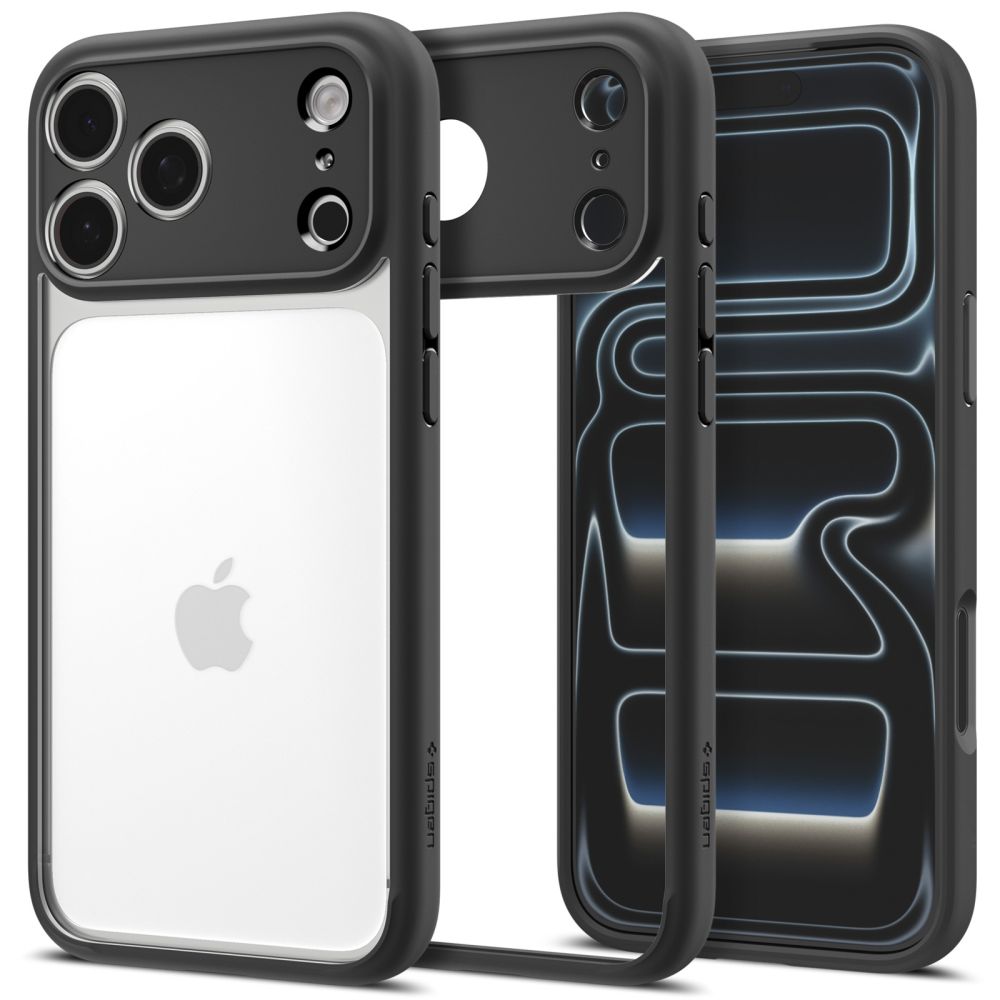 Spigen Ultra Hybrid Case for iPhone 18 Pro / 17 Pro - Matte Black_0