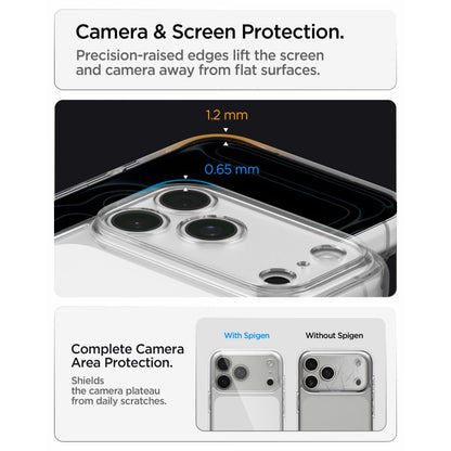 Spigen Ultra Hybrid Case for iPhone 18 Pro Max / 17 Pro Max - Transparent_9