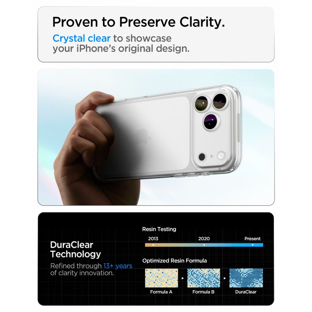 Spigen Ultra Hybrid Case for iPhone 18 Pro Max / 17 Pro Max - Transparent_5
