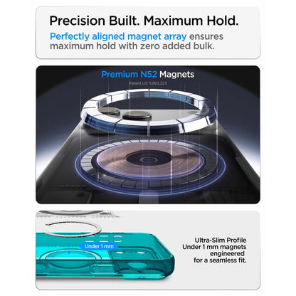 Capa Hard Case Spigen Ultra Hybrid C-One com MagSafe para Apple iPhone 18 Pro / 17 Pro / Bondi Blue ACS11985_10