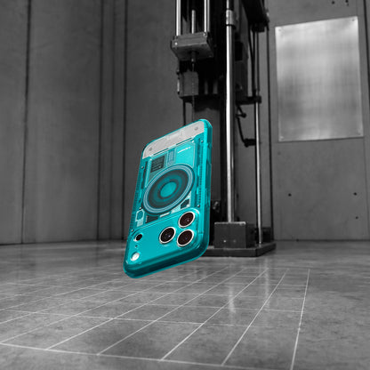 Capa Hard Case Spigen Ultra Hybrid C-One com MagSafe para Apple iPhone 18 Pro / 17 Pro / Bondi Blue ACS11985_16