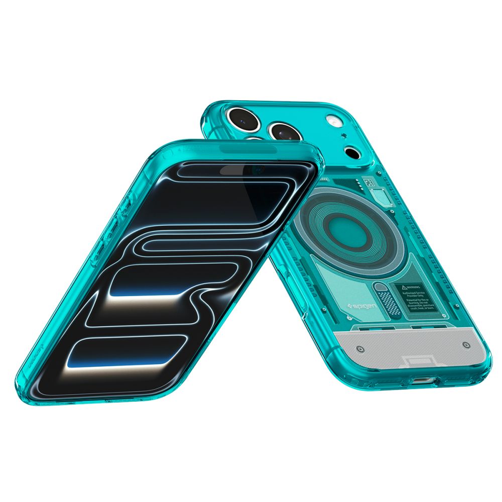 Capa Hard Case Spigen Ultra Hybrid C-One com MagSafe para Apple iPhone 18 Pro / 17 Pro / Bondi Blue ACS11985_4