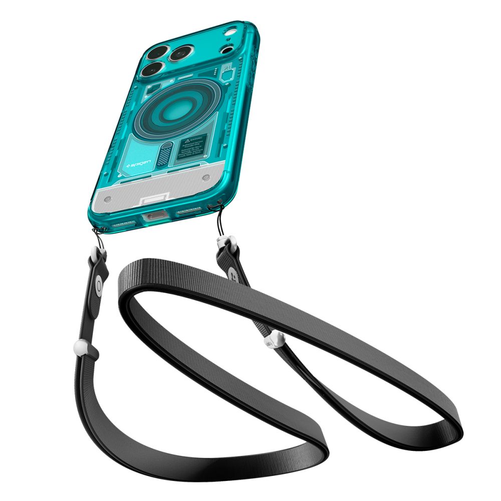 Capa Hard Case Spigen Ultra Hybrid C-One com MagSafe para Apple iPhone 18 Pro / 17 Pro / Bondi Blue ACS11985_6