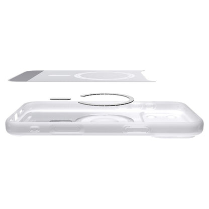 Capa Hard Case Spigen Ultra Hybrid Classic com MagSafe / Prata ACS12167_4