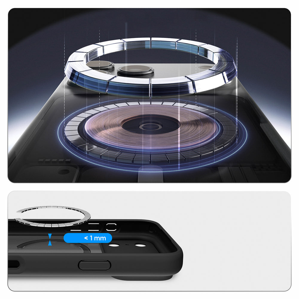 Spigen Ultra Hybrid MagSafe case for iPhone 18 Pro / 17 Pro - frost black_15