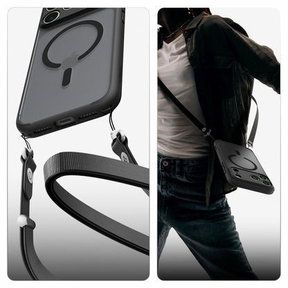 Spigen Ultra Hybrid MagSafe case for iPhone 18 Pro / 17 Pro - frost black_17