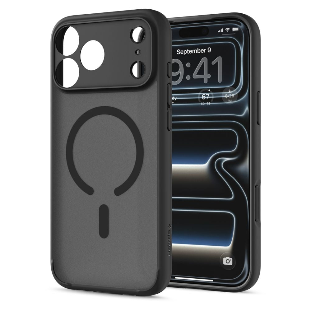 Spigen Ultra Hybrid MagSafe case for iPhone 18 Pro / 17 Pro - frost black_2