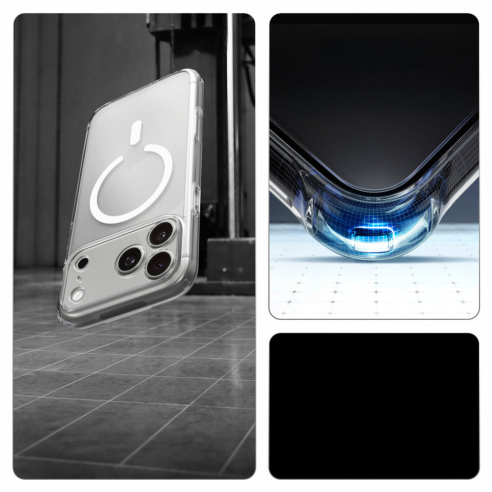 Hard Case Spigen Ultra Hybrid com MagSafe / Frost White / ACS12161_17