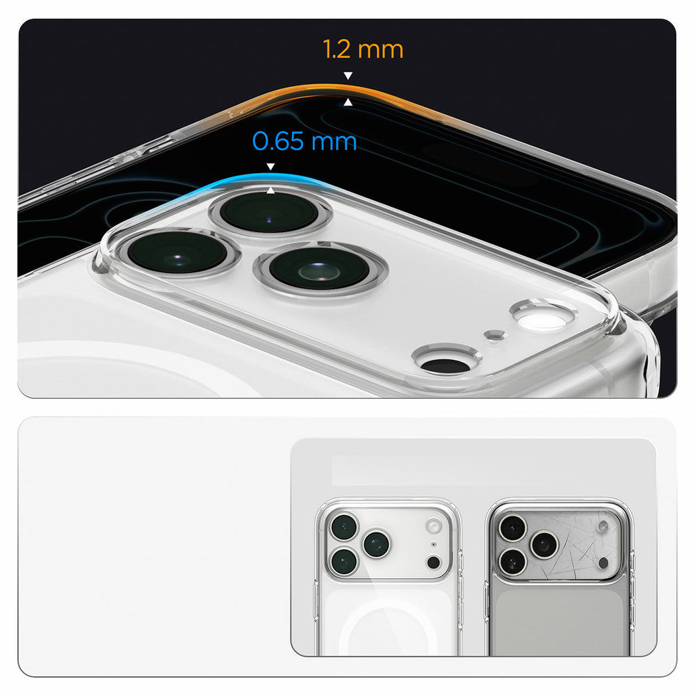 Hard Case Spigen Ultra Hybrid com MagSafe / Frost White / ACS12161_18