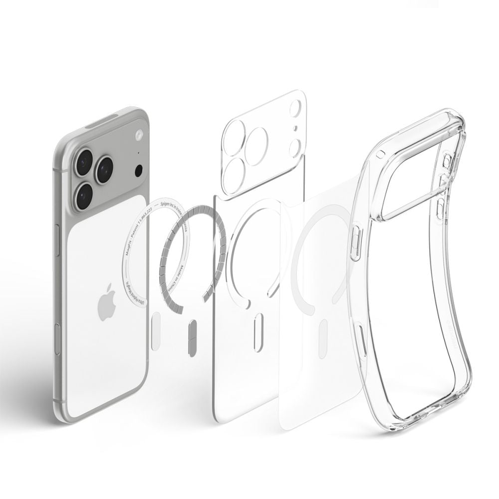 Hard Case Spigen Ultra Hybrid com MagSafe / Frost White / ACS12161_5