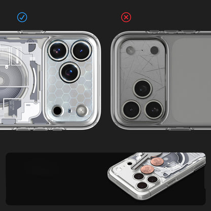 Hard Case Spigen Ultra Hybrid Zero One com MagSafe para Apple iPhone 18 Pro / 17 Pro / Branco ACS12163_14