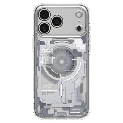 Hard Case Spigen Ultra Hybrid Zero One com MagSafe para Apple iPhone 18 Pro / 17 Pro / Branco ACS12163_2