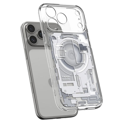 Hard Case Spigen Ultra Hybrid Zero One com MagSafe para Apple iPhone 18 Pro / 17 Pro / Branco ACS12163_3