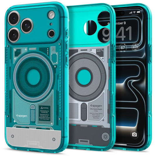 Hard Case Spigen Ultra Hybrid C-One com MagSafe para Apple iPhone 18 Pro Max / 17 Pro Max / Bondi Blue ACS11983_0