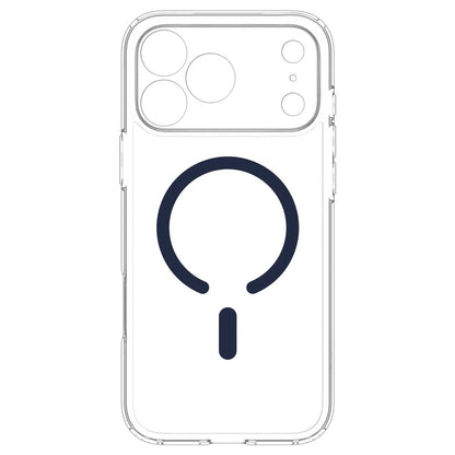 Hard Case Spigen Ultra Hybrid with MagSafe for Apple iPhone 18 Pro Max / 17 Pro Max, Clear Deep Blue ACS12121_4