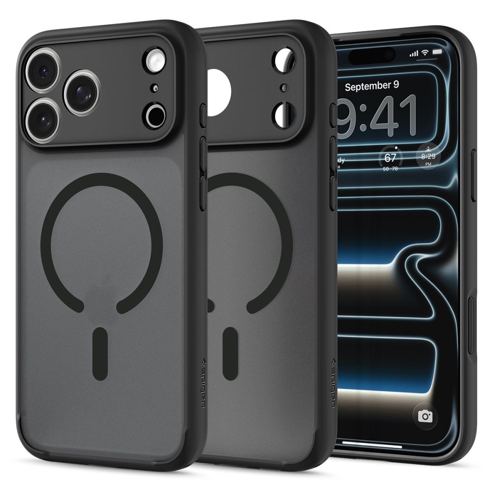 Spigen Ultra Hybrid MagSafe case for iPhone 18 Pro Max / 17 Pro Max - frost black_0