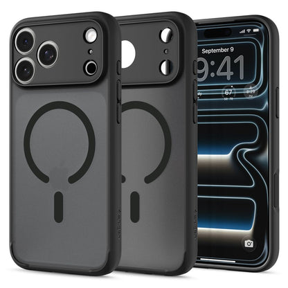Spigen Ultra Hybrid MagSafe case for iPhone 18 Pro Max / 17 Pro Max - frost black_0
